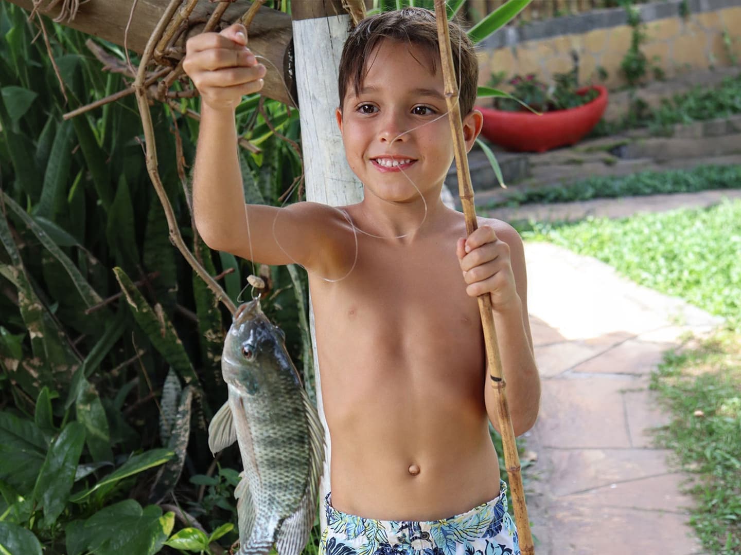 Pesca Esportiva no Lago